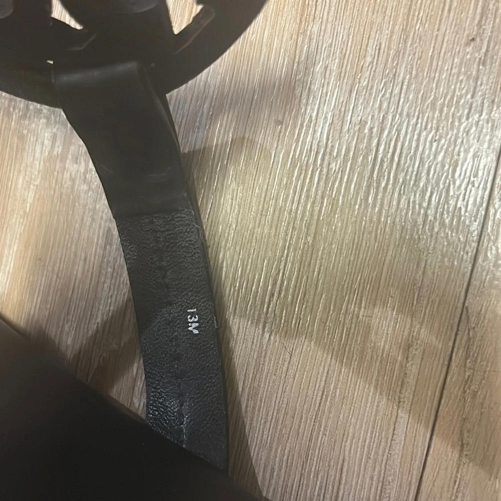Tory Burch Black Logo Thong Sandals *13M*